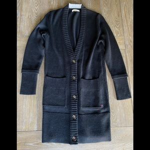 Label+Thread Black Cardigan Sweater